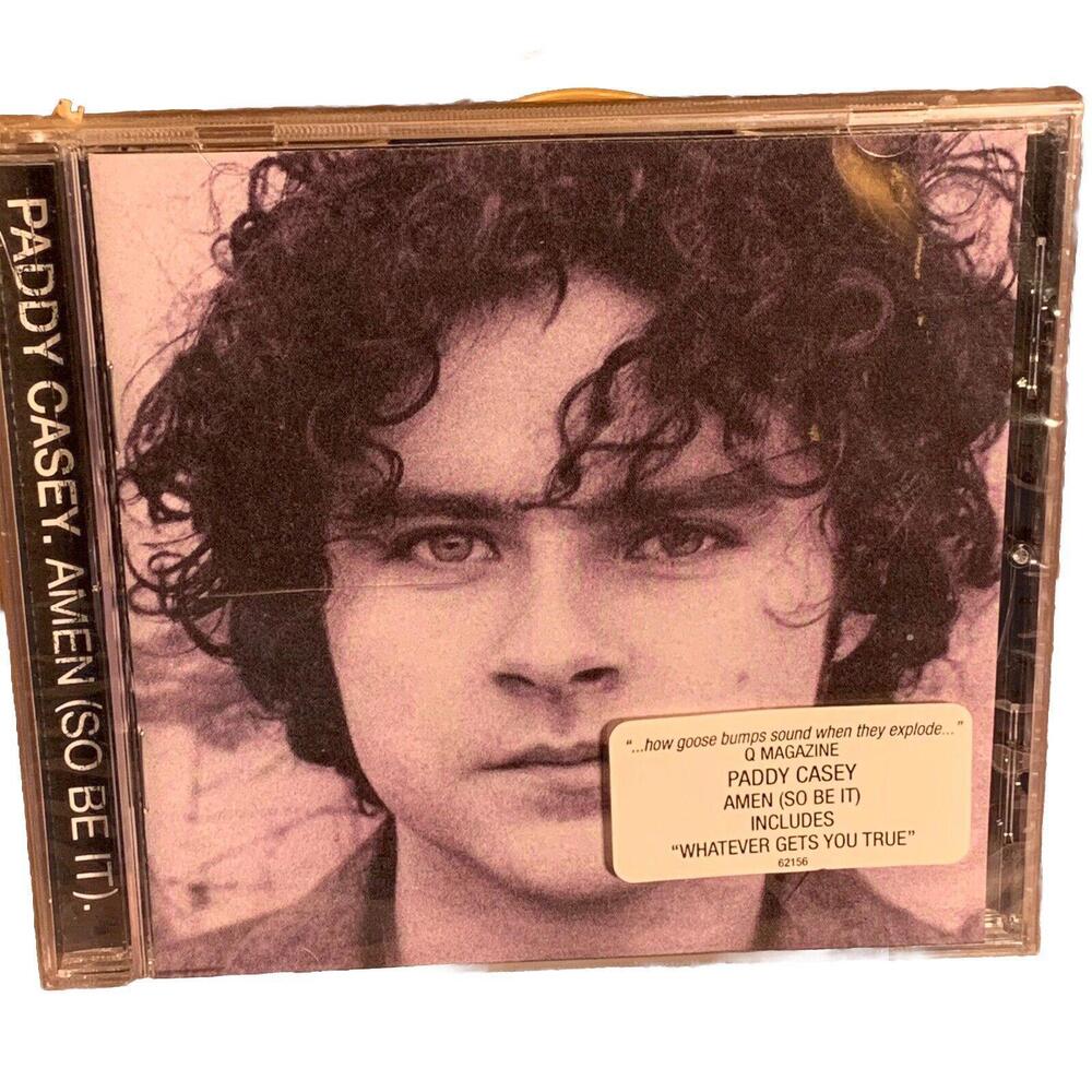 Amen So Be It By Paddy Casey On Audio CD Album 2000 New Sealed Crack On Cover